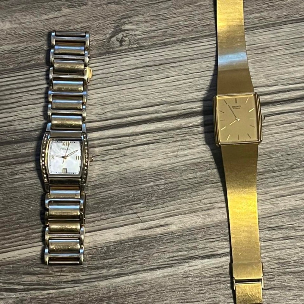 Fossil and Seiko Watch bundle